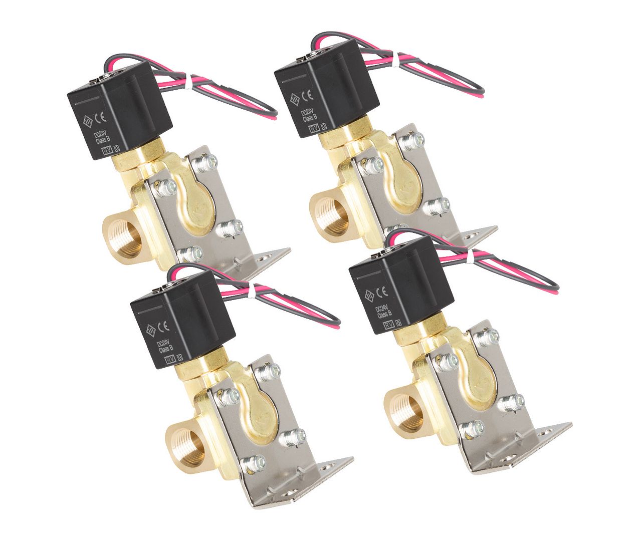 4 SMC 1/2" NPT 12V DC Solenoid Valve Air Ride Suspension,Bags VXD2140